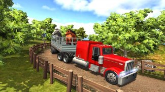 Farm Animal Transporter Games screenshot 3