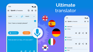 Speak and Translate Languages screenshot 3