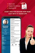 Resume Builder : CV Template screenshot 2