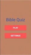 Bible Quiz /Questions and answers /Quiz Cristian screenshot 0