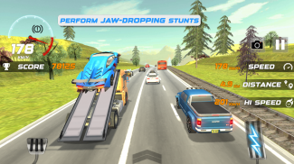 Heavy Traffic Rider Car Game screenshot 6