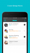 Wave Let’s Meet App - Find your friends screenshot 3