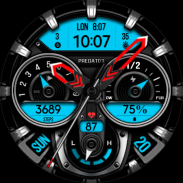 WFP 238 Modern watch face screenshot 4