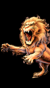 Scary Lion Color by Number Draw Book Pixel Art screenshot 1