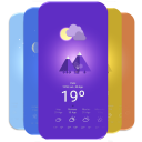 Color Weather Temperature - Live Wallpaper