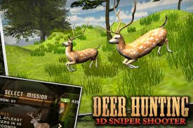 Deer Hunting 3D Sniper Shooter screenshot 1