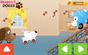 Jogo de corrida de carro para Crianças - Cães 🐕 screenshot 5