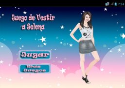 Juegos de Vestir Selena screenshot 0