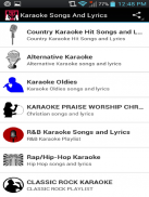 Karaoke şarkılar Sözleri screenshot 13