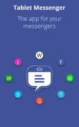 Tablet Messenger screenshot 0