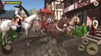 Horse Racing Taxi Driver Games screenshot 4
