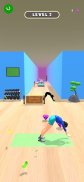 Flexible Run : Couples Yoga Pose Gymnastics Game screenshot 0