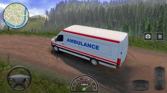 Krankenwagen Stadtfahrer Spiel screenshot 4