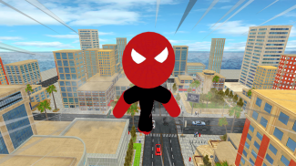 Spider Stickman Rescue Duty : Crime City Battle 3D screenshot 1