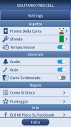 FreeCell Solitario Pro screenshot 0