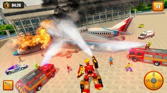 Firefighter Robot Rescue Hero screenshot 14