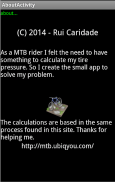 MTB Tire Pressure screenshot 2