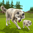 Loup sauvage Simulateur Jeu 3d