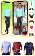 Men Formal Shirt -Photo Editor screenshot 0