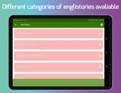 1000+ English Stories Offline screenshot 1