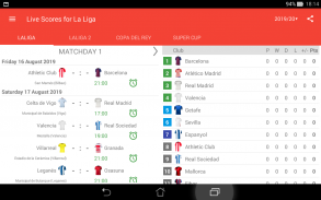 Live Scores for La Liga 2023 screenshot 7