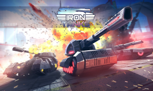 Iron Tanks: Jogos de Tanques Multiplayer Grátis screenshot 0