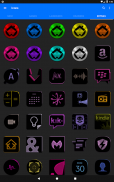 Black and Colors Icon Pack ✨Free✨ screenshot 2
