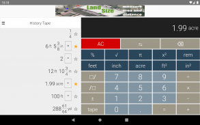 Feet&Inches Calculator screenshot 0