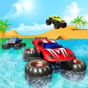 Monster Truck Water Surfing 3D Icon