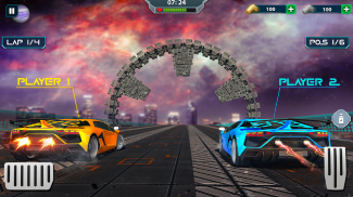 Space Car Mega Ramp Car Games screenshot 0