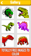 Dinosaurs Color Pixel Art Draw screenshot 6