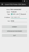 Ucom POS Printer SDK Demo screenshot 0