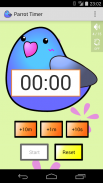 Cute timer app :Parrot Timer screenshot 1