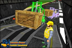 Ekstrim Bandara Forklift Sim screenshot 4