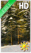 Winter Forest Live Wallpaper screenshot 0