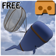 VR Whales Dream of Flying FREE screenshot 2