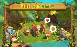 Mountain Lion Family Sim : Animal Simulator screenshot 0