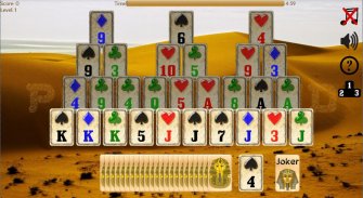 Piramidroid. jogo de cartas. screenshot 0