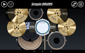 Simple Drums Free - Простая барабанная установка screenshot 1