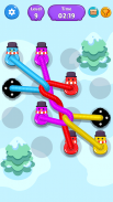 Tangled Line-Knot Untie Puzzle screenshot 0