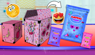 Unboxing Amazing Surprise! Disco Doll House & Bus! screenshot 9