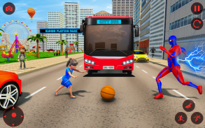 Ropehero Spider Superhero Game screenshot 0