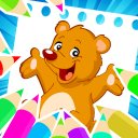 Coloring Animals - Kids Learning Game 3D