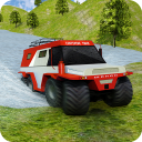 8 roda truk Rusia yang Simulator:Offroad Permainan