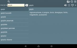 French Turkish Dictionary screenshot 5