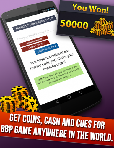 Instant Rewards Daily Free Coins For 8 Ball Pool 1 0 1 Download Android Apk Aptoide
