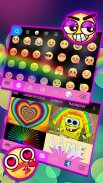 ثيم لوحة المفاتيح Rainbow Love screenshot 2