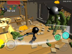 Stickman Sword Fighting 3D screenshot 0