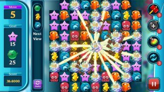 海洋 匹配 智力游戏 screenshot 1