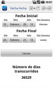 Calculadora De Días screenshot 1